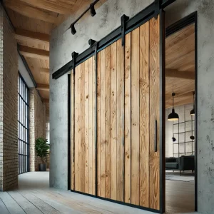 Houten schuifdeuren